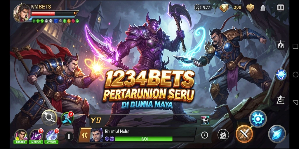 Gameplay menegangkan dengan grafis memukau dalam 1234BETS.