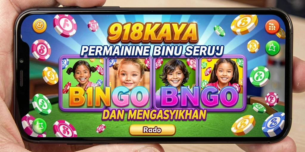 Screenshot gameplay 918KAYA menunjukkan suasana seru permainan Bingo.