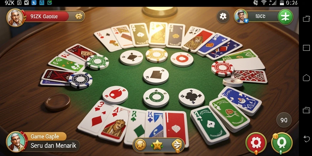 Tampilan gameplay seru dan interaktif di 9ZK.