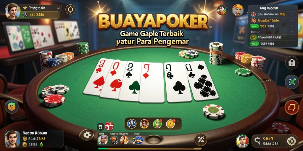 Screenshot gameplay BUAYAPOKER yang menarik dan seru.