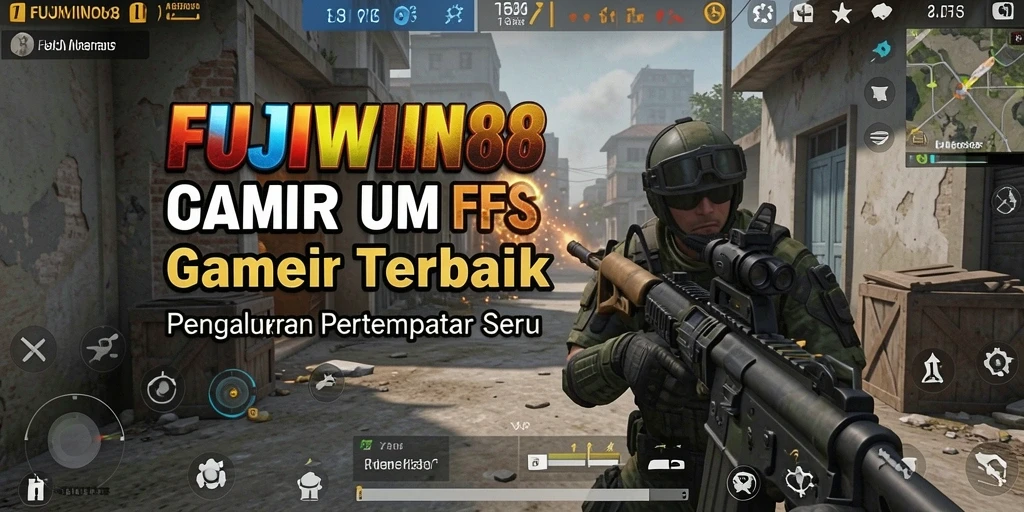 Screenshot menunjukkan aksi tempur mendebarkan dalam FUJIWIN88.