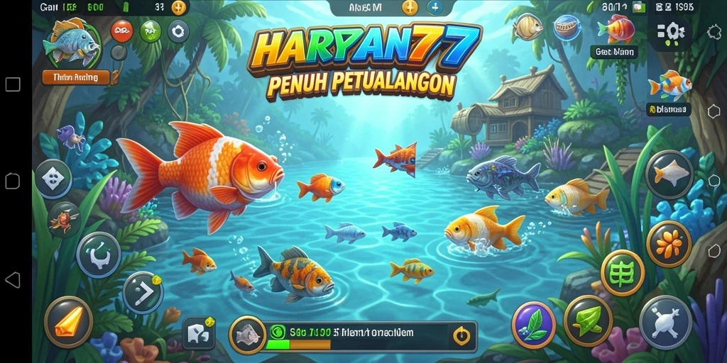 Tangkapan ikan yang besar dan gameplay seru di HARAPAN777.