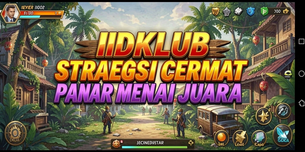 Tampilan gameplay mendebarkan dari IDKLUB yang menampilkan strategi dan taktik.