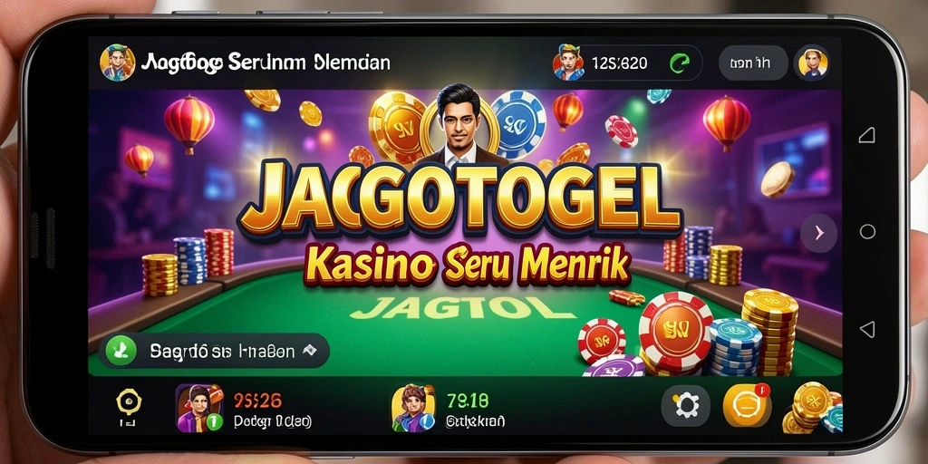 Screenshot JAGOTOGEL menampilkan pengalaman bermain Kasino yang menarik.
