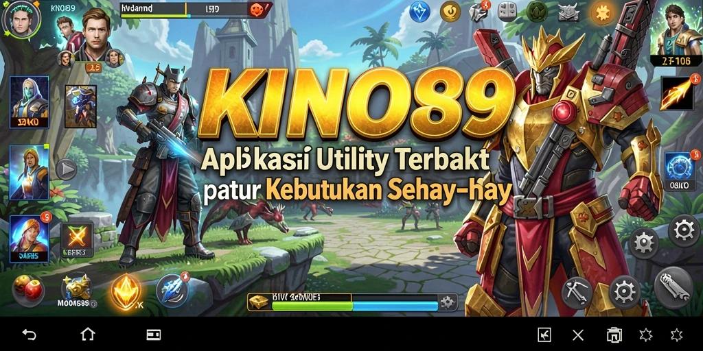 Tangkapan layar KNO89 menampilkan antarmuka aplikasi Utility yang ramah pengguna.