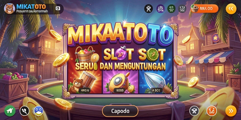 Tampilan menawan dari gameplay MIKATOTO yang seru.