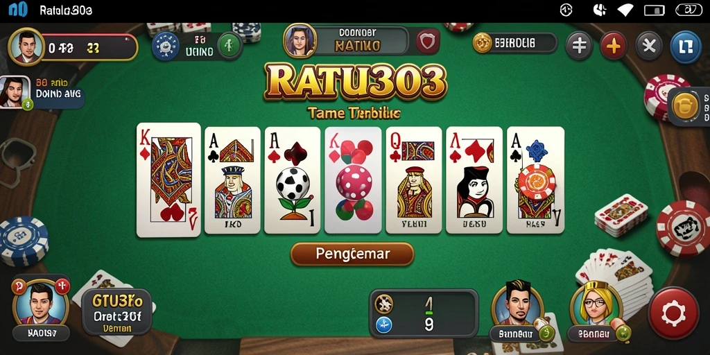 Tampilan gameplay yang menarik dan seru dari RATU303.