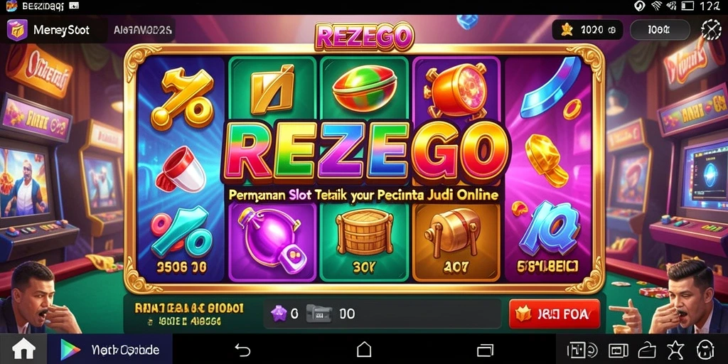 Screenshot gameplay REZEGO yang menampilkan pengalaman slot yang seru.