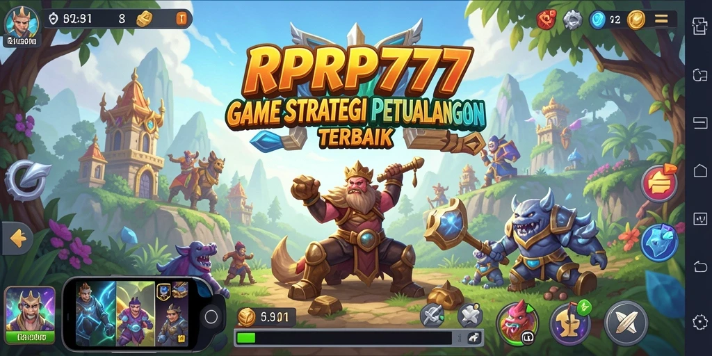 Tampilan menarik dari gameplay RPRP777 yang seru.
