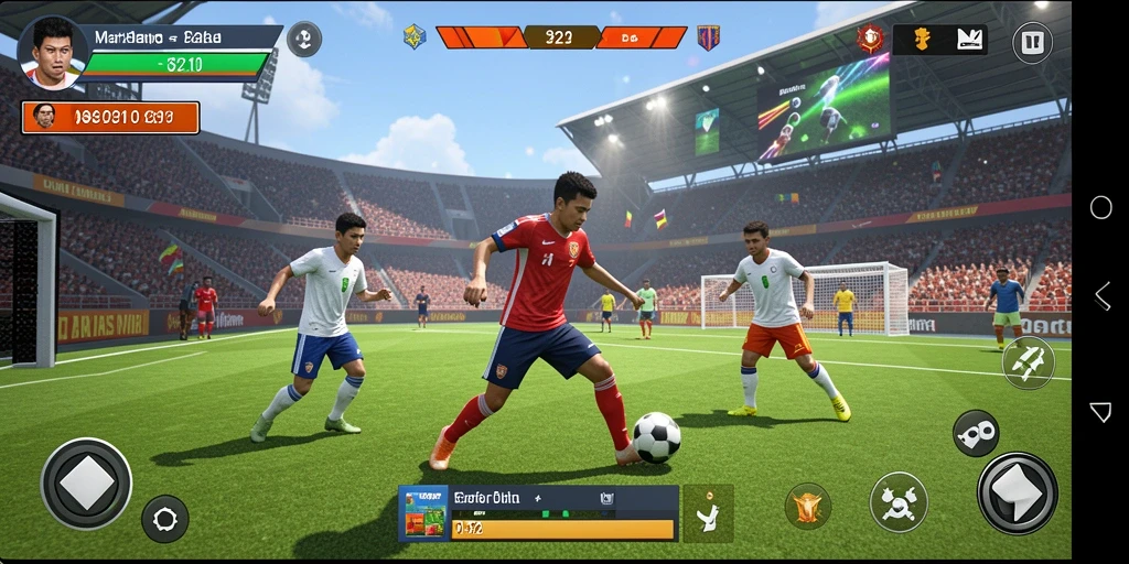 Gameplay SP212 yang seru dan penuh aksi.