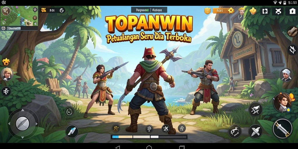 Screenshot gameplay menunjukkan eksplorasi dalam dunia terbuka yang menarik.
